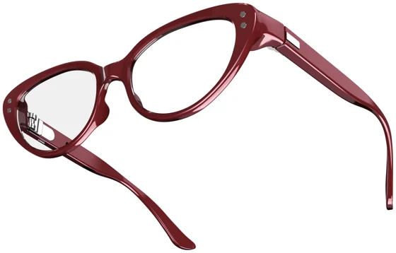 Mimosa AR99-MY cat-eye frame in Burgundy